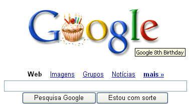 Google 8 anos