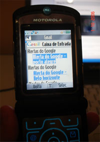 Gmail no Celular